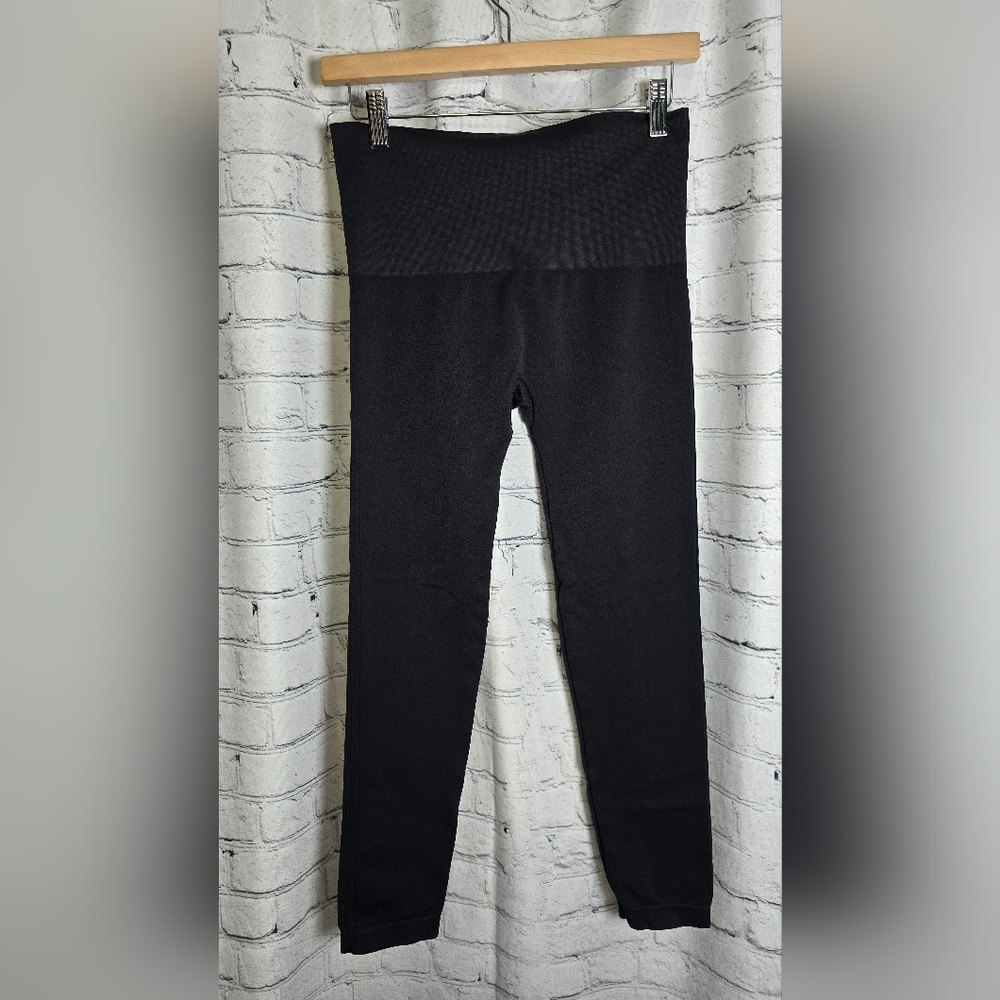 Spanx Black High-Waisted Leggings Sizeā XL